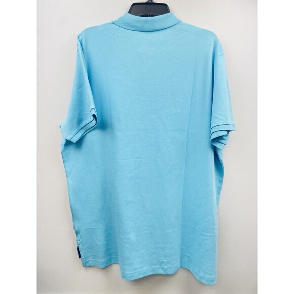 US.POLO ASSN. MEN'S POLO SHIRT 100% COTTON XL BLUE - Picture 3 of 11